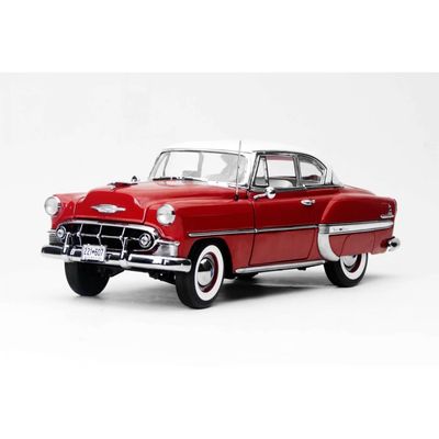 1953 Chevrolet Bel Air Coupe - Röd - Sun Star - 1:18