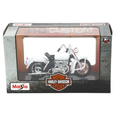 1952 K Model - Harley-Davidson - Vit - Maisto - 1:18