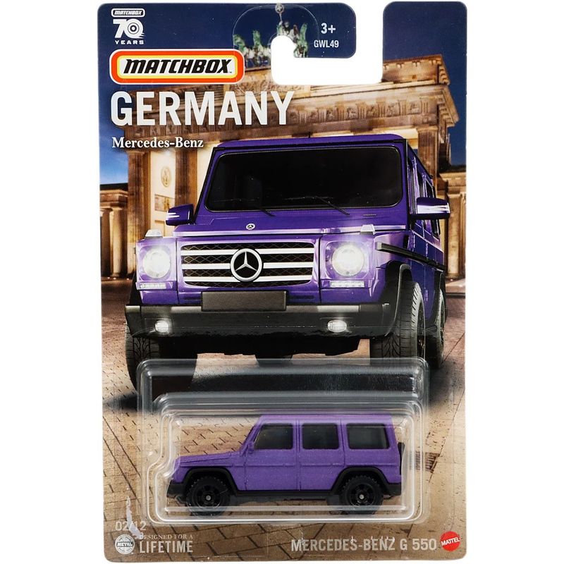 Mercedes-Benz G 550 - Lila - Germany 2/12 - Matchbox