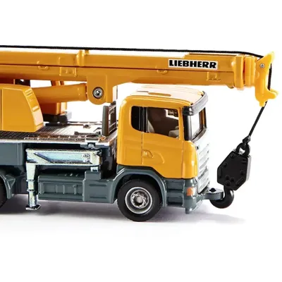 Scania kranbil med LIEBHERR-kran - 1859 - Siku - 1:87