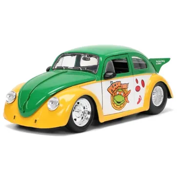 Michelangelo & 1959 Volkswagen Drag Beetle - Jada - 1:24