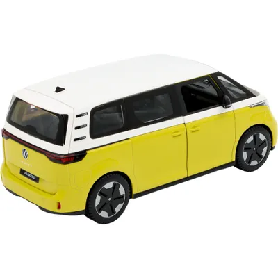 Volkswagen ID. Buzz - 2023 - Gul och Vit - Maisto - 1:24