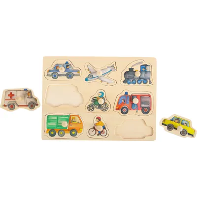 Pussel - Transport - 9 bitar - Small Foot