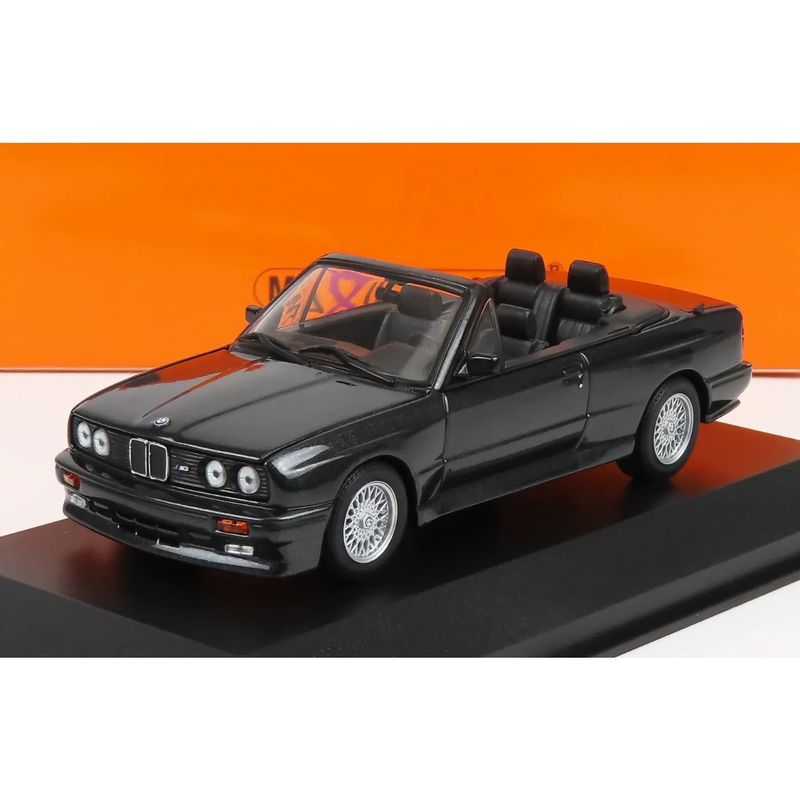 BMW M3 Cabriolet (E30) - 1988 - Svart - Minichamps - 1:43