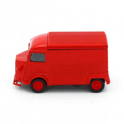 Citroën H Van - HY - Röd - Welly - 11 cm