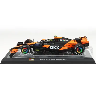 McLaren MCL38 - Lando Norris - Miami GP - Bburago - 1:24