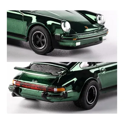 1975 Porsche 911 (930) Turbo - Grön - Collection Series - Majorette - 1:64