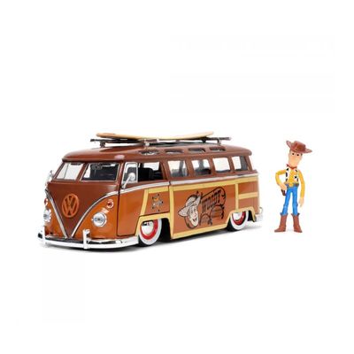 Woody & Volkswagen T1 Bus - 1962 - Toy Story - Jada - 1:24