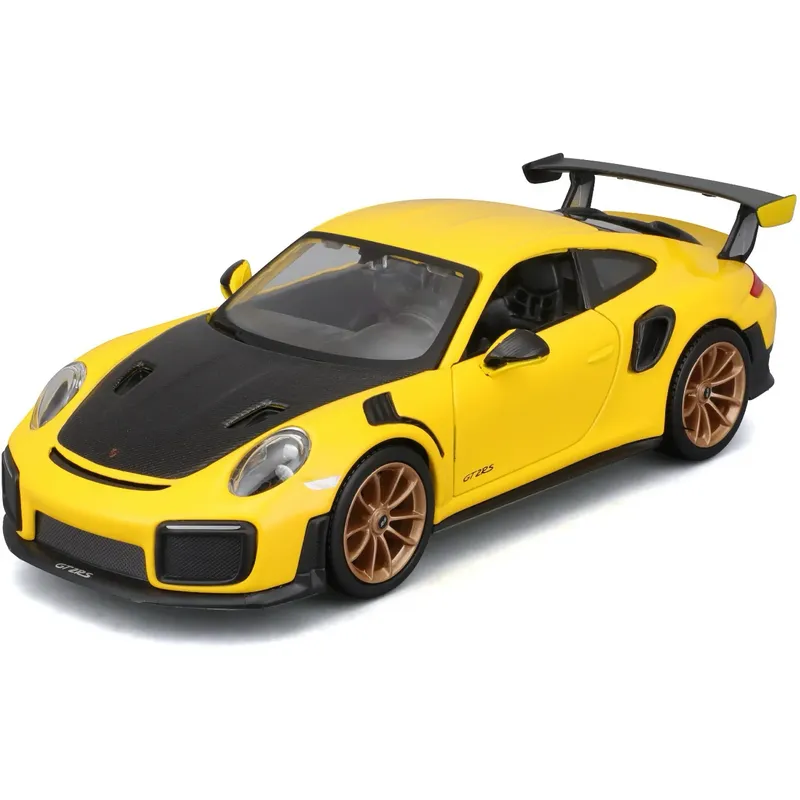 Porsche 911 GT2 RS - Gul / Svart - Maisto - 1:24