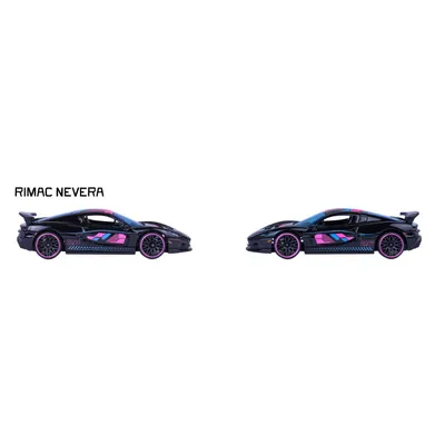 Rimac Nevera - Neon Racer Premium Cars - Majorette - 7 cm