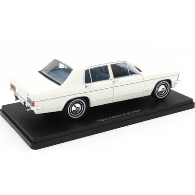 Opel Admiral B - 1969 - Vit - Hachette Models - 1:24