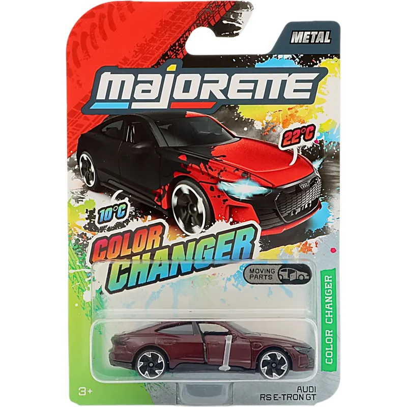 Audi RS E-Tron GT - Color Changers Premium Cars - Majorette - 7 cm