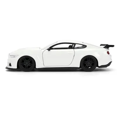 2016 Ford Mustang GT - Vit - Pink Slips - Jada - 13 cm