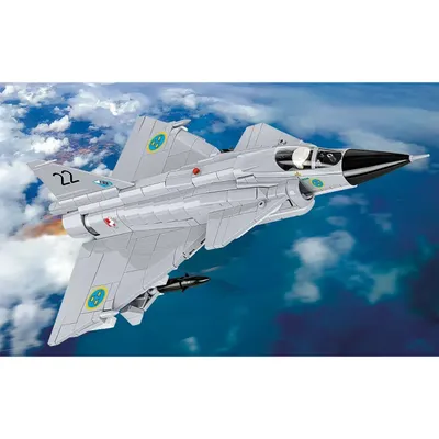 Saab AJ 37 Viggen - Klossbyggmodell - 5915 - COBI - 1:48