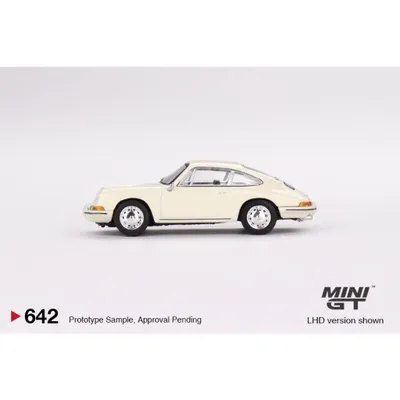 Porsche 901 1963 - Ivory / Benvit - 642 - Mini GT - 1:64