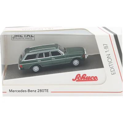 Mercedes-Benz 280TE (S123) - 1982 - Grön - Schuco - 1:87