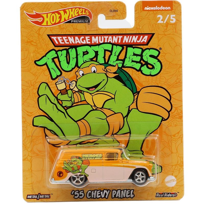 55 Chevy Panel - Turtles - Hot Wheels Premium