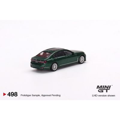 BMW Alpina B7 xDrive - Grön - 498 - Mini GT - 1:64