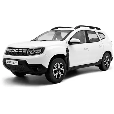 Dacia Duster - Vit - 2024 - Solido - 1:18