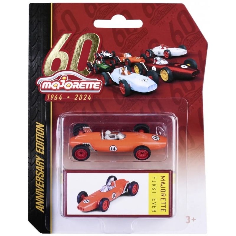 Anniversary Edition First Ever - Orange - Majorette - 7,5 cm