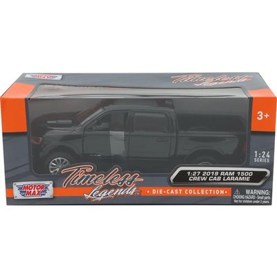 2019 RAM 1500 Crew Cab Laramie - Svart - Motormax - 1:27