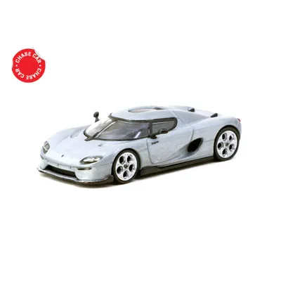 Koenigsegg CC850 - Silver - GLOBAL64 - Tarmac Works - 1:64