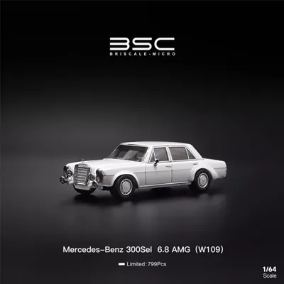 Mercedes-Benz 300 SEL 6.8 AMG (W109) - Hvid - BSC - 1:64