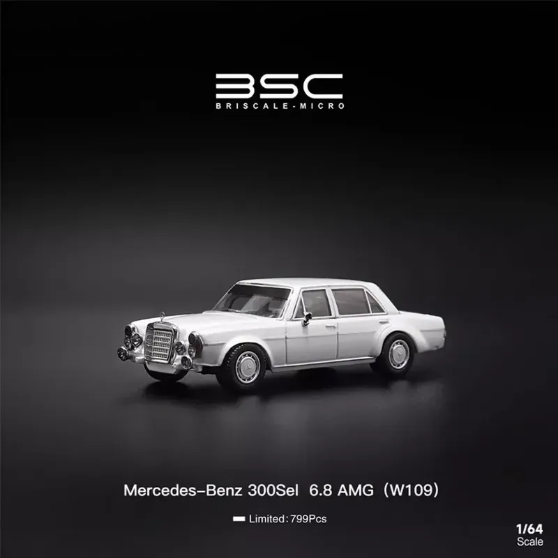 Mercedes-Benz 300 SEL 6.8 AMG (W109) - Hvid - BSC - 1:64