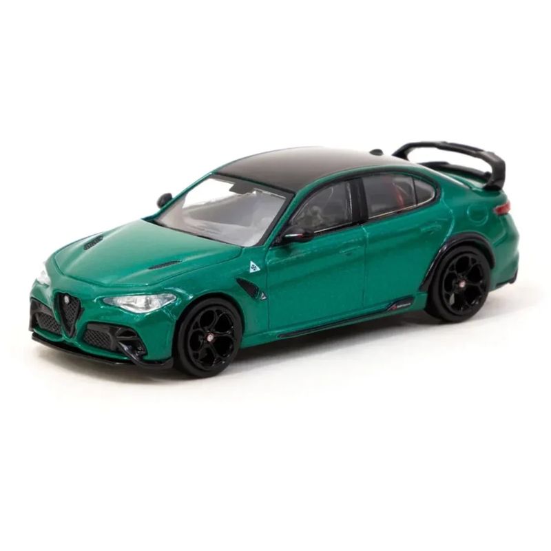 Alfa Romeo Giulia GTAm - Grön - GLOBAL64 - Tarmac - 1:64