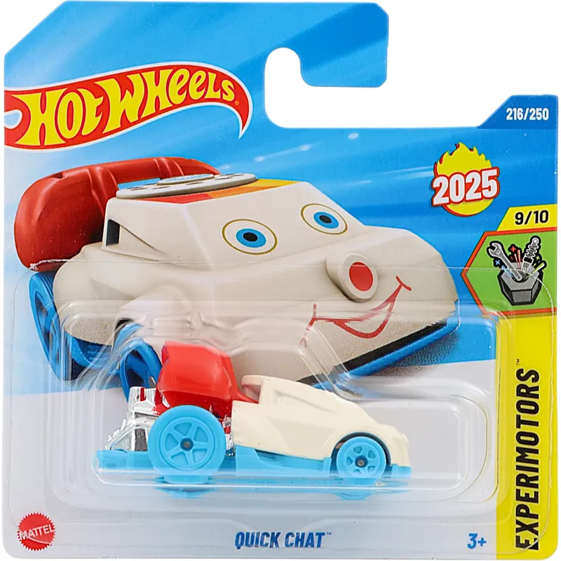 Quick Chat - Vit - Experimotors - 216/250 - Hot Wheels