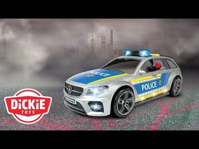 Polisbil - Mercedes AMG E 43 - Batterileksak - Dickie Toys