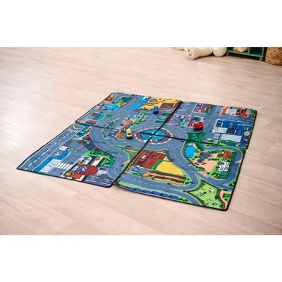 Micro World Playmat - Vägmatta - Dickie - Toys