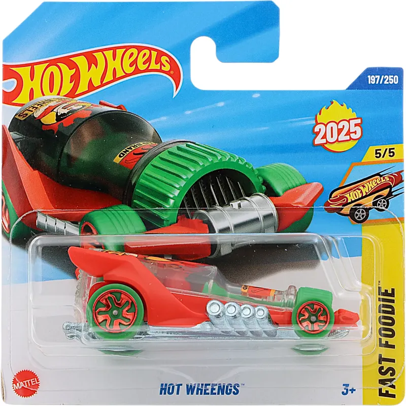 Hot Wheengs - Röd, Grön - Fast Foodie - 197/250 - Hot Wheels