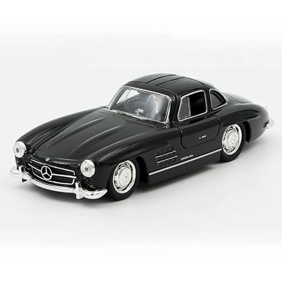 Mercedes-Benz 300 SL (W194) - Svart - Welly - 1:34