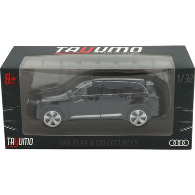 Audi Q7 - Svart - Ljud & Ljus - Tayumo - 1:32