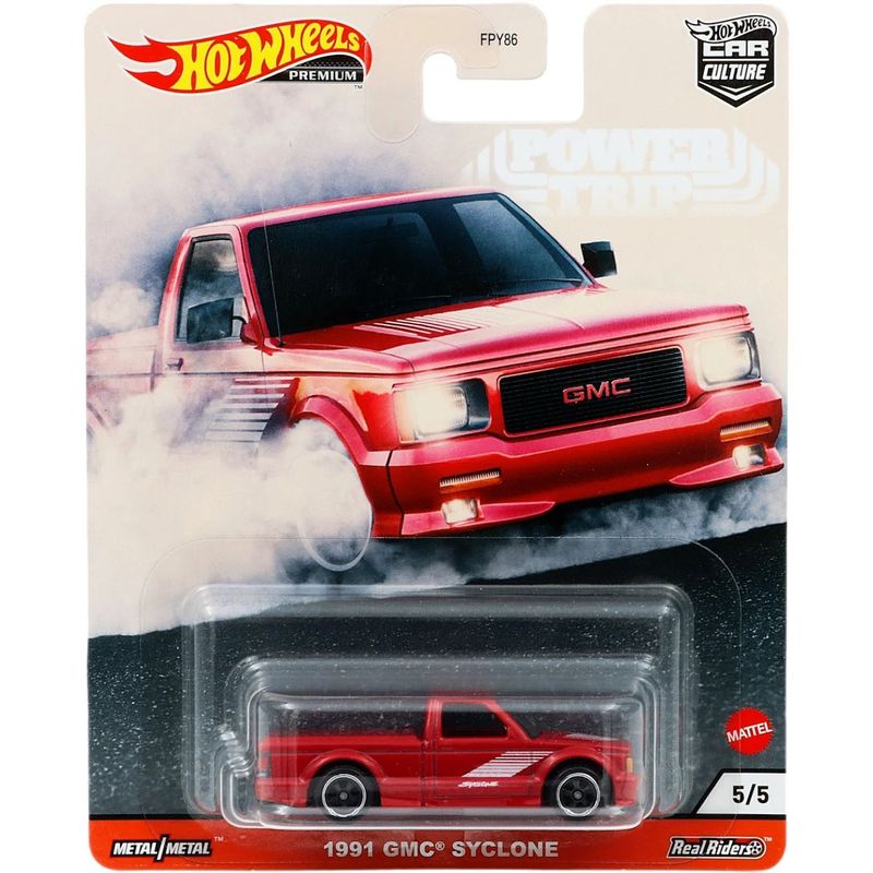 1991 GMC Syclone - Power Trip - Röd - Hot Wheels