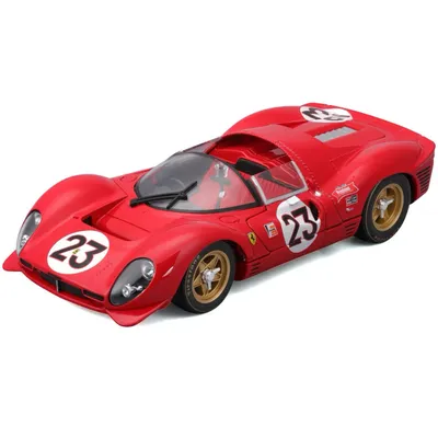 Ferrari 330 P4 Daytona 1967 - Röd - Bburago - 1:24