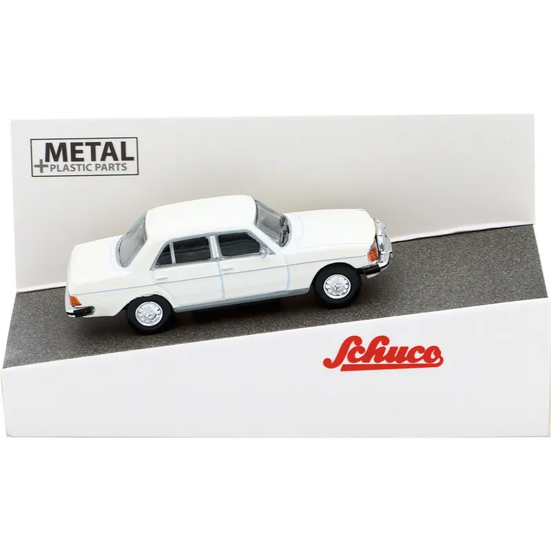 Mercedes-Benz 280E (W123) - 1975 - Vit - Schuco - 1:87