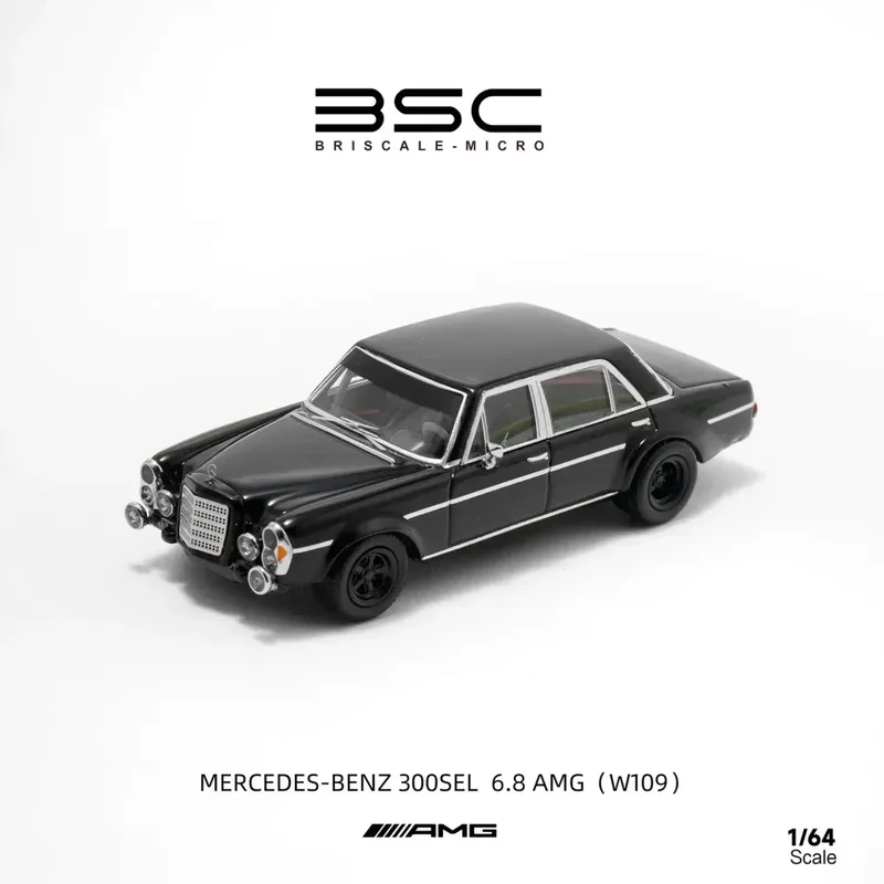 Mercedes-Benz 300 SEL 6.8 AMG (W109) - Sort - BSC - 1:64