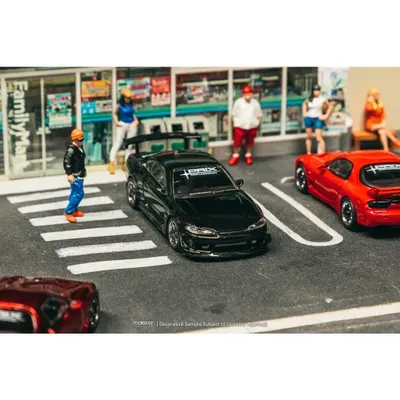 Vertex Nissan Silvia (S15) Tonnderu - Tarmac Works - 1:64