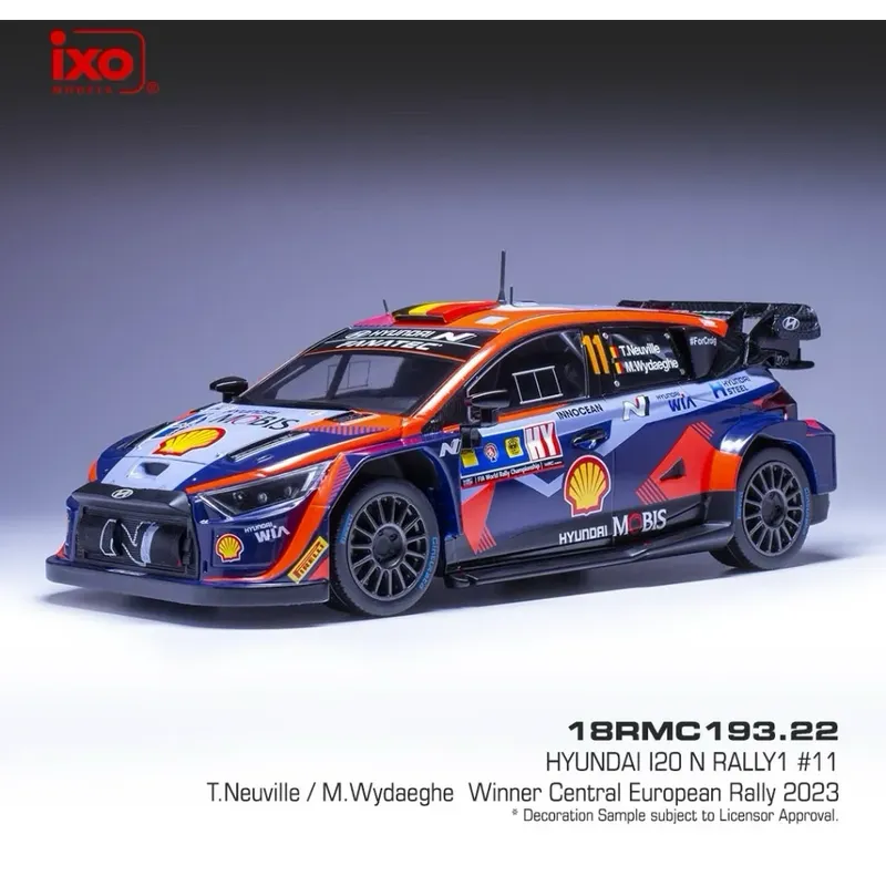 Hyundai i20 N Rally1 - Neuville / Wydaeghe 2023 - Ixo - 1:18