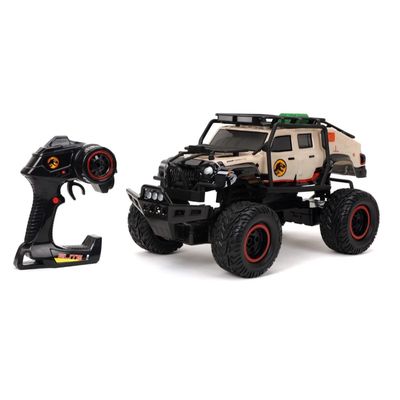 SOLBLEKT FÖRPACKNING - Jeep Gladiator - Jurassic World - Radiostyrd - Jada Toys