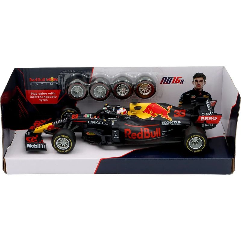 F1 - Red Bull - RB16B - Set med Däckbyte - Verstappen - 1:24