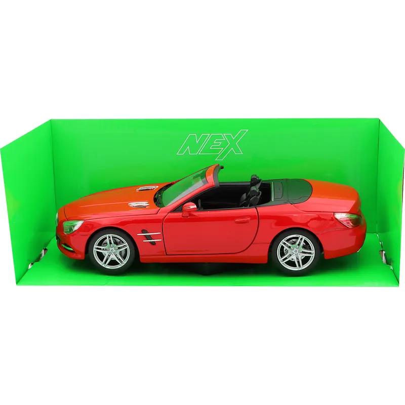 2012 Mercedes-Benz SL 500 - Röd - Welly - 1:24
