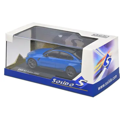 BMW M3 Sedan (G80) Competition - 2023 - Blå - Solido - 1:43