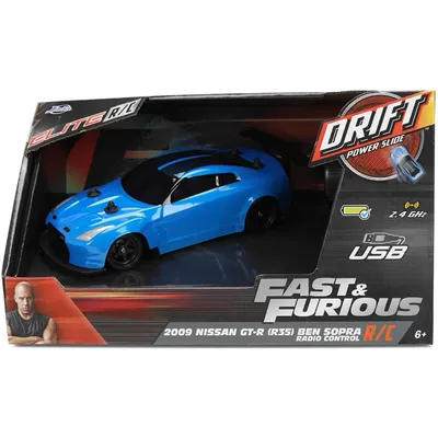 2009 Nissan GT-R (R35) - Radiostyrd bil - Fast & Furious - Jada