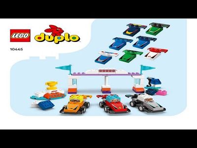 F1 Team Race Cars & Drivers - 10445 - DUPLO - LEGO