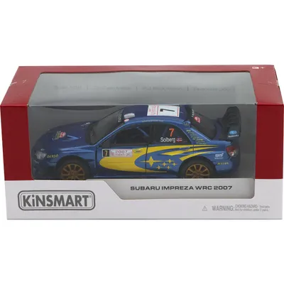 Subaru Impreza WRC 2007 - #7 Solberg - Kinsmart - 1:36