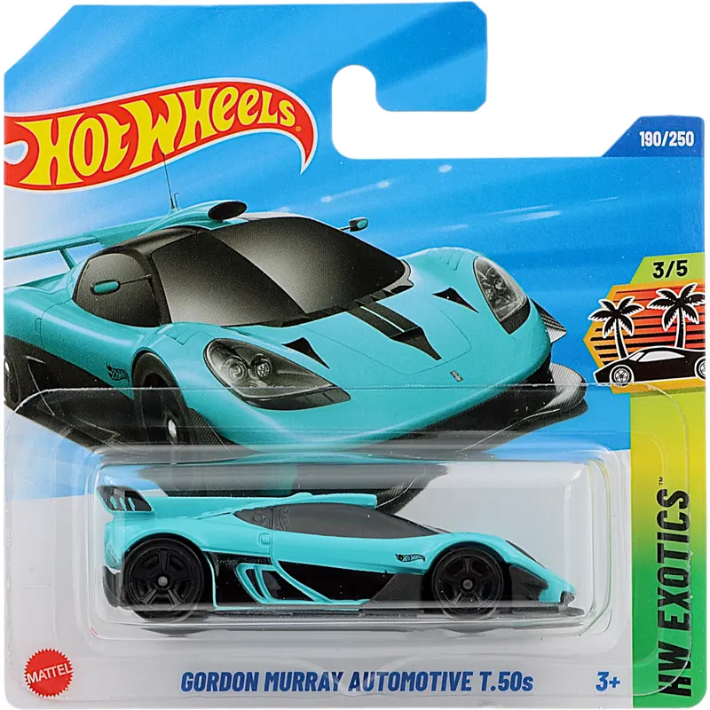Gordon Murray Automotive T.50s - Blå - HW Exotics - 190/250 - Hot Wheels