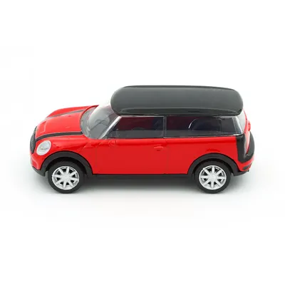 MINI Clubman - Röd - Rastar - 9 cm